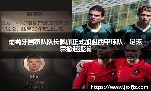 葡萄牙国家队队长佩佩正式加盟西甲球队，足球界掀起波澜