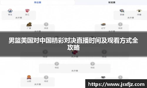 男篮美国对中国精彩对决直播时间及观看方式全攻略